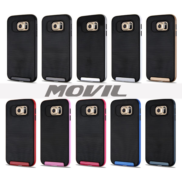 NP-2086 TPU   PC funda para Samsung S6 -18